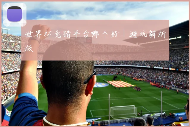 世界杯竞猜平台哪个好｜避坑解析版